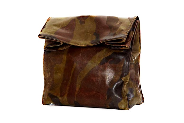 Logan Zane The Biscayne Wash Bag  迷彩皮革包包
