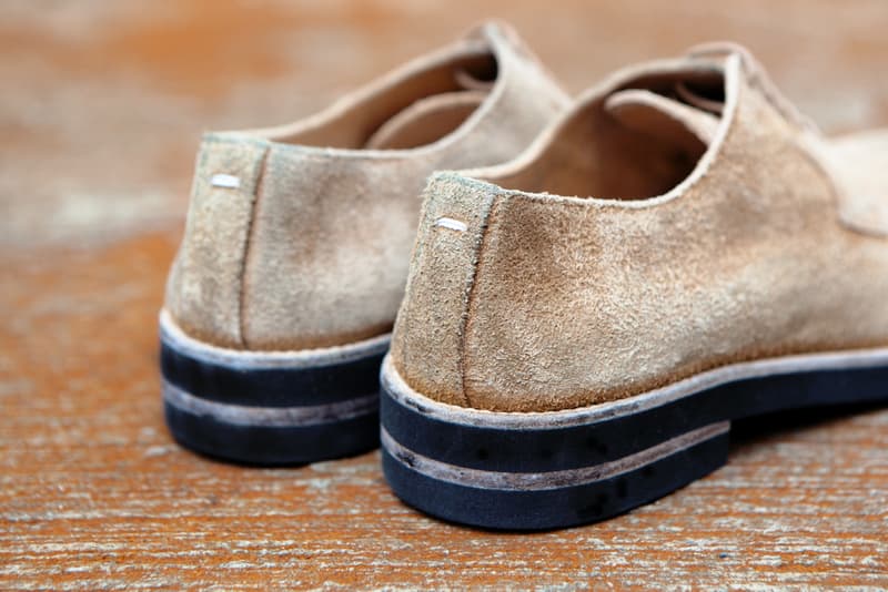 Maison Martin Margiela 2012 秋冬 Mould Treated Crust Leather Shoes 仿舊皮革鞋款