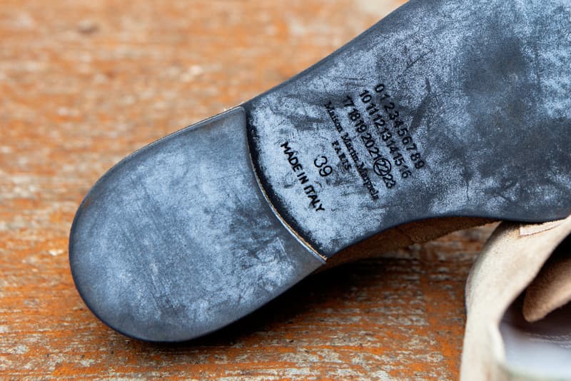 Maison Martin Margiela 2012 秋冬 Mould Treated Crust Leather Shoes 仿舊皮革鞋款