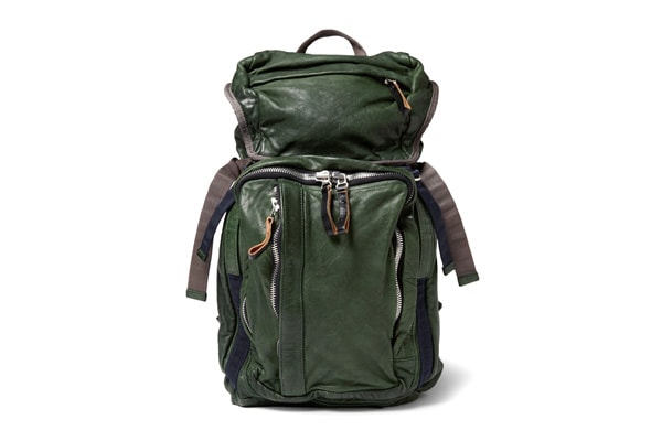 Marni Forest Green Leather 羊皮革背包