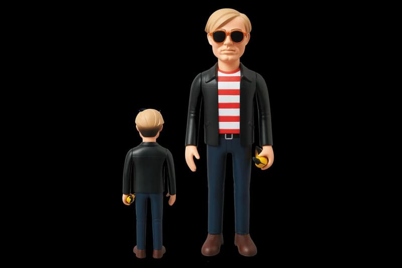 Medicom Toy VCD Andy Warhol Silk Screen & Normal Version Figure
