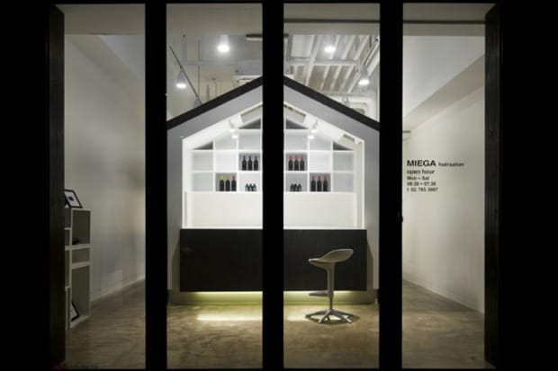 BANG by MIN 打造有著獨特空間設計的 Miega Salon 時尚沙龍