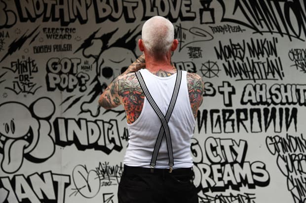 Mike Giant 於 Manhattan Bridge Chinatown 展現個人創作塗鴉