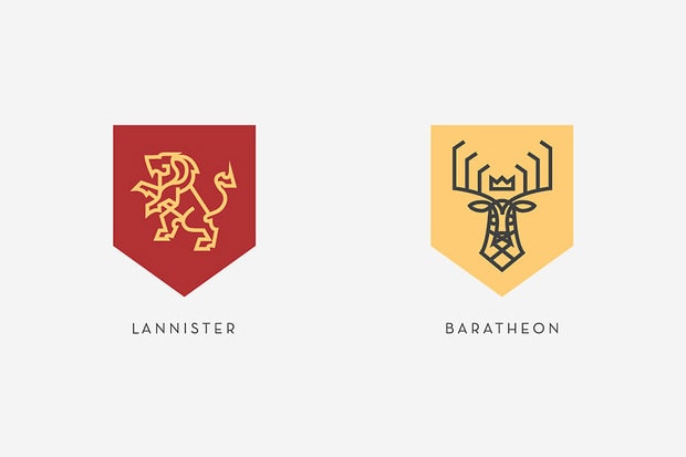 Nike 設計師 Darrin Crescenzi 重新設計 Game of Thrones 《權力的遊戲》 獨特圖章
