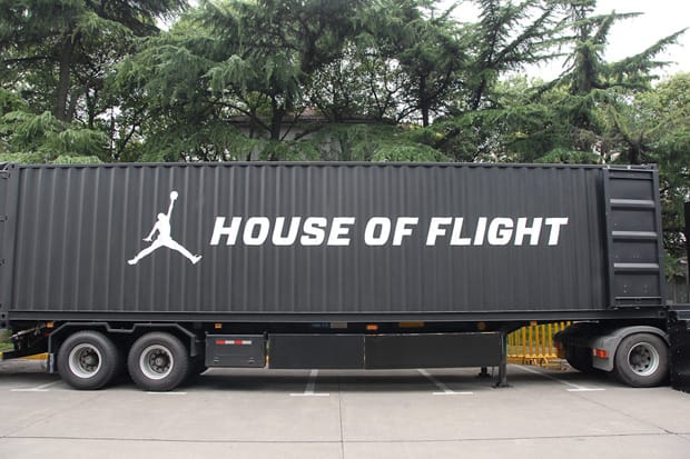 Nike+ 2012 上海運動匯 : Jordan Brand - House of Flight 活動展覽車現場回顧