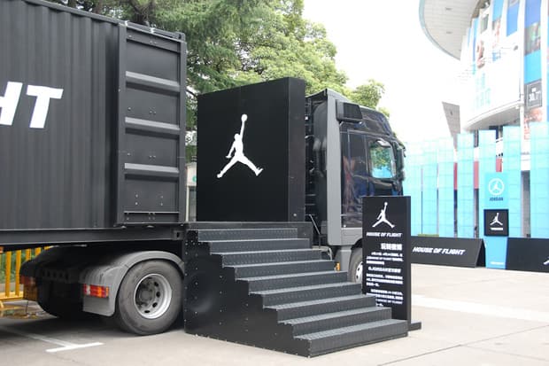 Nike+ 2012 上海運動匯 : Jordan Brand - House of Flight 活動展覽車現場回顧