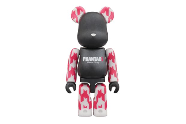 PHANTACi x Medicom Toy Beabrick 100% Black Houndstooth