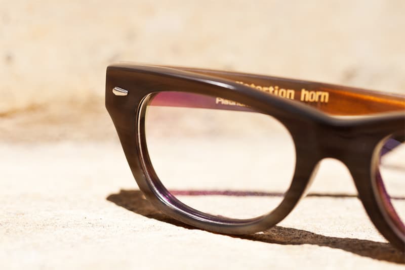 Platium Eyework x EFFECTOR 牛角製 Distortion 眼鏡