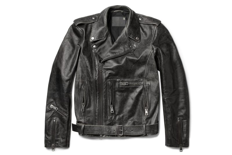 R13 2012 秋冬 Washed Leather Motorcycle Jacket 水洗皮革騎士夾克