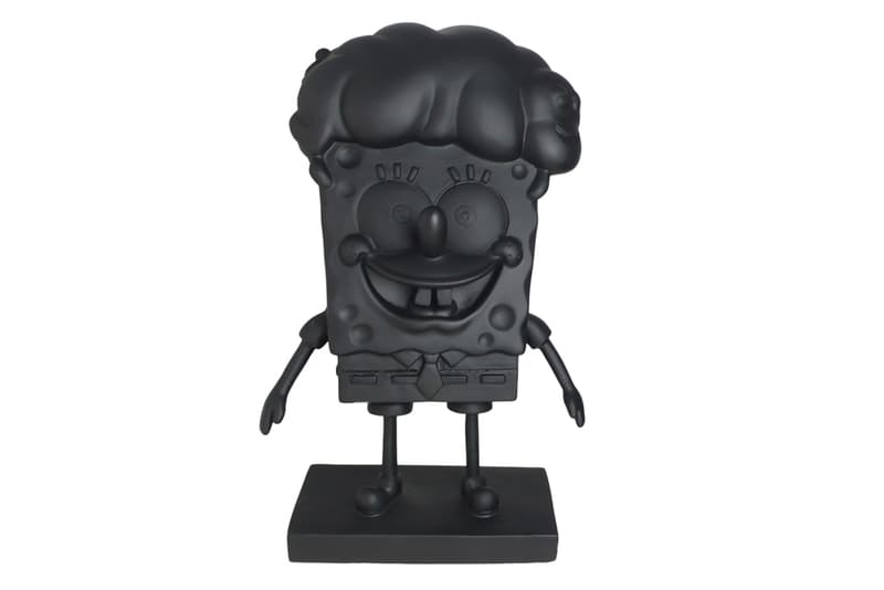 SpongeBob x MeeH 全啞黑色 Figure 玩偶