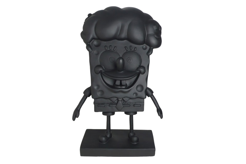 SpongeBob x MeeH 全啞黑色 Figure 玩偶