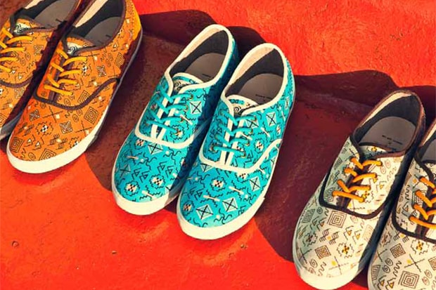 Steven Harrington x Generic Surplus Harrington Print Borstal 別注鞋款