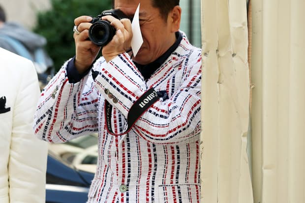 STREETFSN: 鎖定 Thom Browne 的紅、白、藍設計細節的街拍特輯