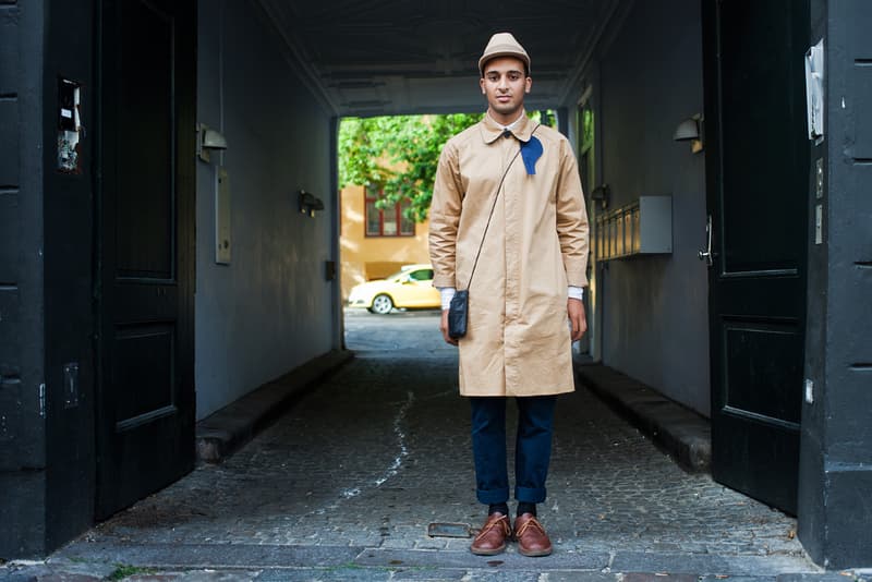 Streetsnaps: Tan / Navy