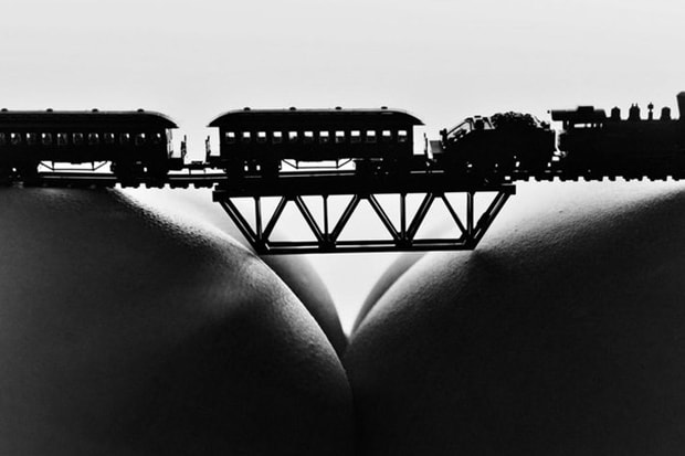 The Body As A Landscape For Minitature Scenes by Allan Teger 人體攝影作品