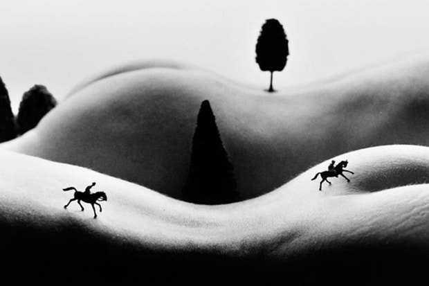 The Body As A Landscape For Minitature Scenes by Allan Teger 人體攝影作品