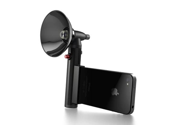 最新研發 iPhone 拍攝專用懷舊閃光燈 The Paparazzo Light 