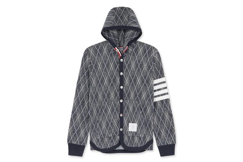 Thom Browne 2012 秋冬 Button Frontargyle Parka 連帽外套