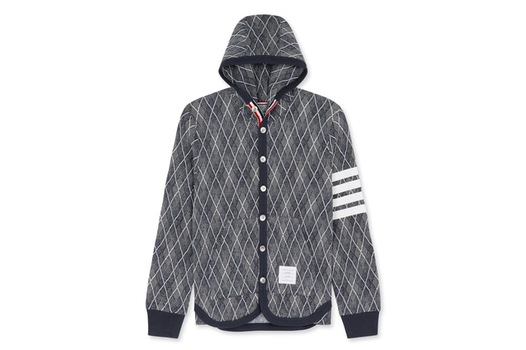 Thom Browne 2012 秋冬 Button Frontargyle Parka 連帽外套