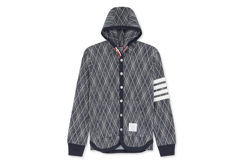 Thom Browne 2012 秋冬 Button Frontargyle Parka 連帽外套