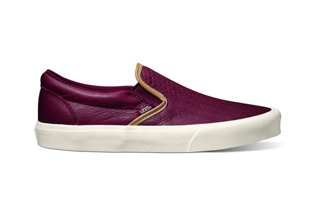 Vans California 2012 秋季 Slip-On CA “Braided” 鞋款