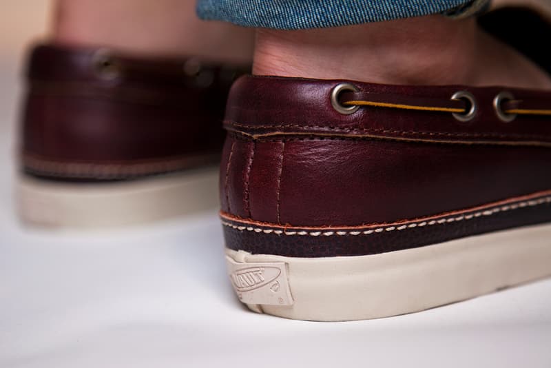 Vans Vault 2012 秋季 Piragua Horween LX Boat Shoe 皮革帆船鞋