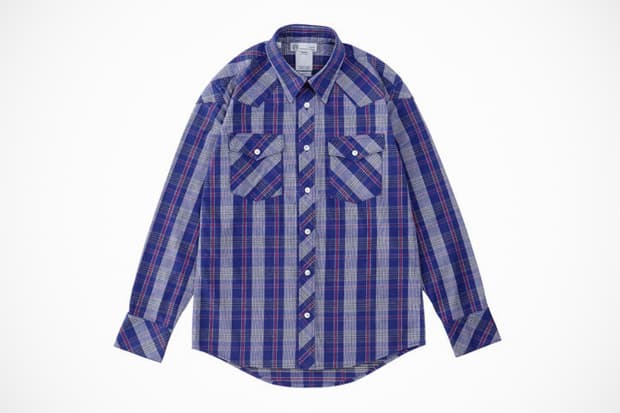 visvim 2012 秋冬 GIZA 高級埃及棉製 FOUR CORNERS SHIRT L/S  襯衫