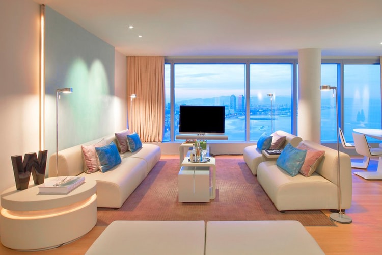 Charles Farruggio 替巴塞羅那(Barcelona) W Hotel 打造時尚內部空間