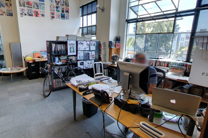 Wired 雜誌成為 第一個接受 Google Maps Street View 實景影像記錄的媒體辦公室！