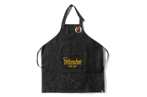 A Bathing Ape 2012 秋冬 DENIM CHAMPION APRON 丹寧圍裙