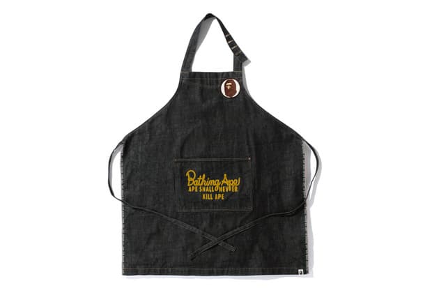 A Bathing Ape 2012 秋冬 DENIM CHAMPION APRON 丹寧圍裙
