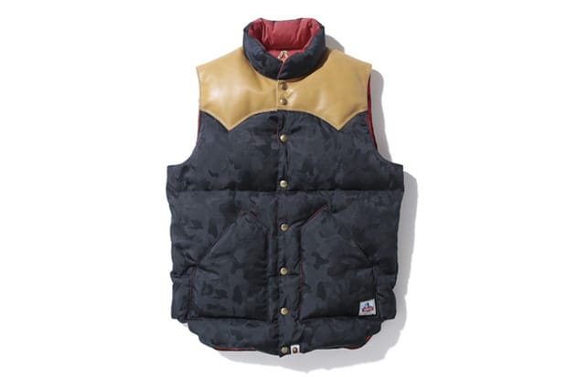 A Bathing Ape x Rocky Mountain Featherbed 2012 Fall/Winter Down Vest