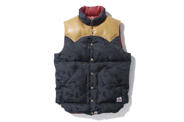 A Bathing Ape x Rocky Mountain Featherbed 2012 Fall/Winter Down Vest