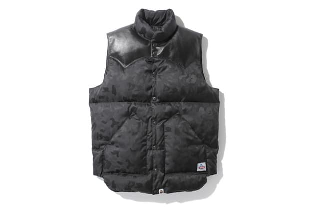 A Bathing Ape x Rocky Mountain Featherbed 2012 Fall/Winter Down Vest