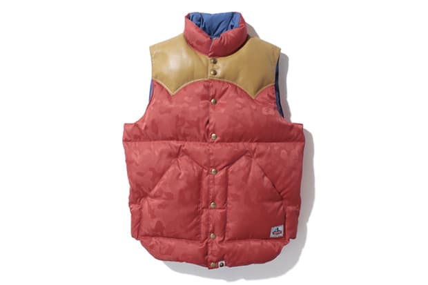 A Bathing Ape x Rocky Mountain Featherbed 2012 Fall/Winter Down Vest