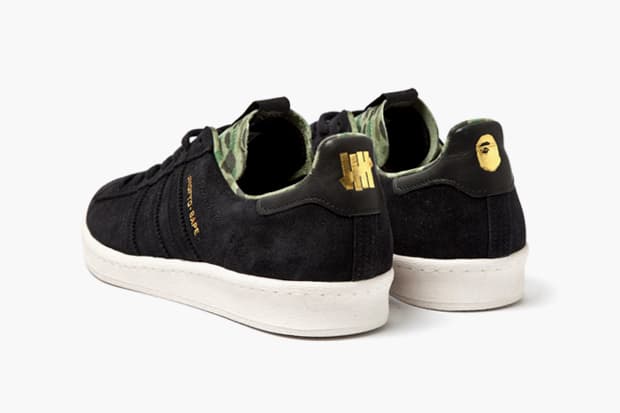 A Bathing Ape x Undefeated x adidas Originals 2012 Campus Collection