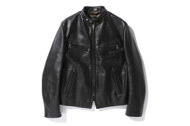 A Bathing Ape x Schott NYC 2012 Fall Rider Jacket 