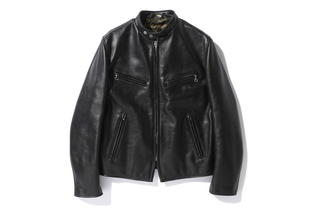 A Bathing Ape x Schott NYC 2012 Fall Rider Jacket 