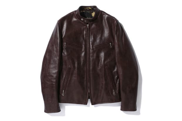 A Bathing Ape x Schott NYC 2012 Fall Rider Jacket 
