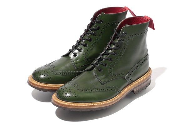 A Bathing Ape x Tricker's 2012 Fall Stow Boots