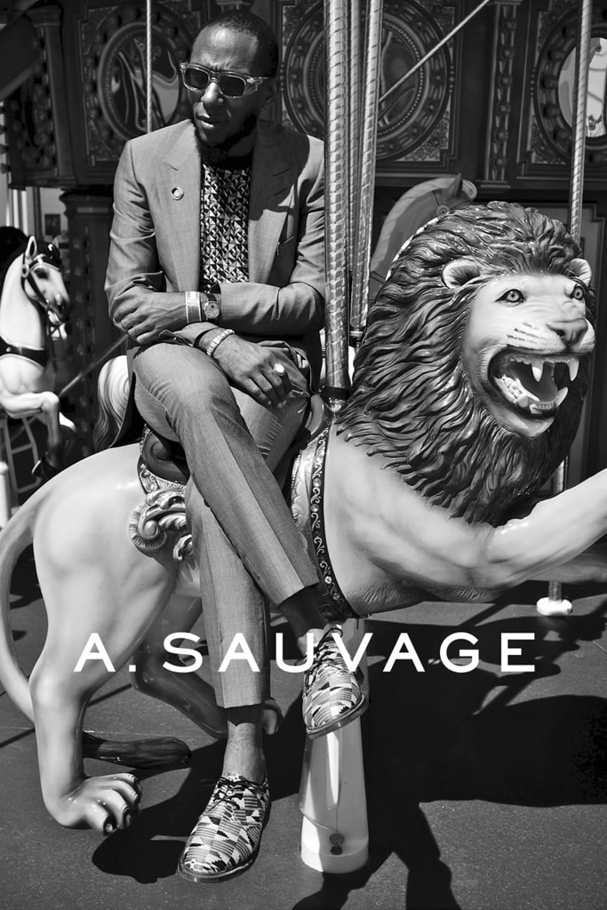 Yasiin Bey 於 A. Sauvage 最新攝影作品中擔任模特兒