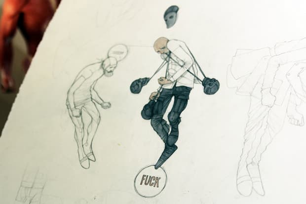 造訪設計師 Aitor Throup 的個人工作室