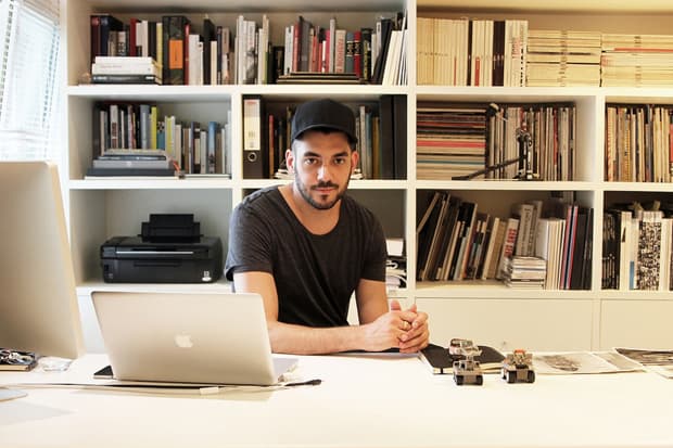 造訪設計師 Aitor Throup 的個人工作室