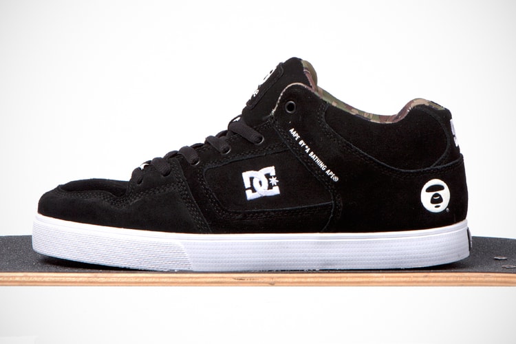 AAPE by A Bathing Ape x DC Shoes 2012 秋冬 Radar Slim 聯名別注滑板鞋款