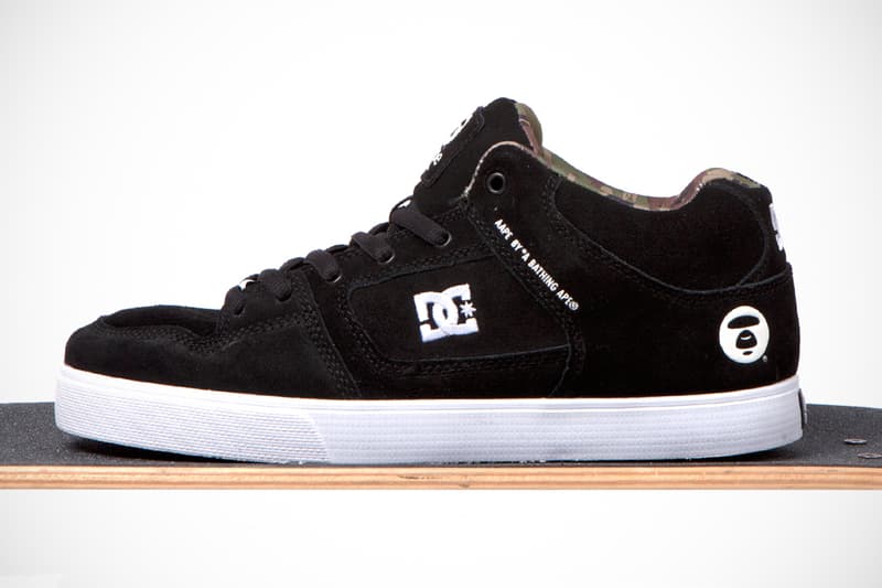AAPE by A Bathing Ape x DC Shoes 2012 秋冬 Radar Slim 聯名別注滑板鞋款