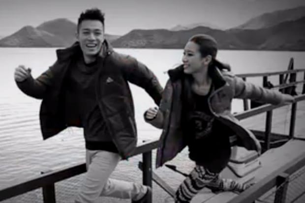 adidas 2012 秋冬 Windbreaker 風褸系列 周柏豪 吳雨霏演出幕後花絮片段