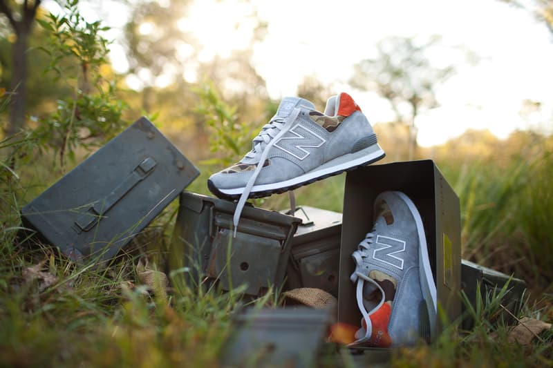 Ball and Buck x New Balance “Camo” US574 別注鞋款