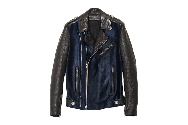 Balmain 2012 秋冬 Double Rider 皮革外套