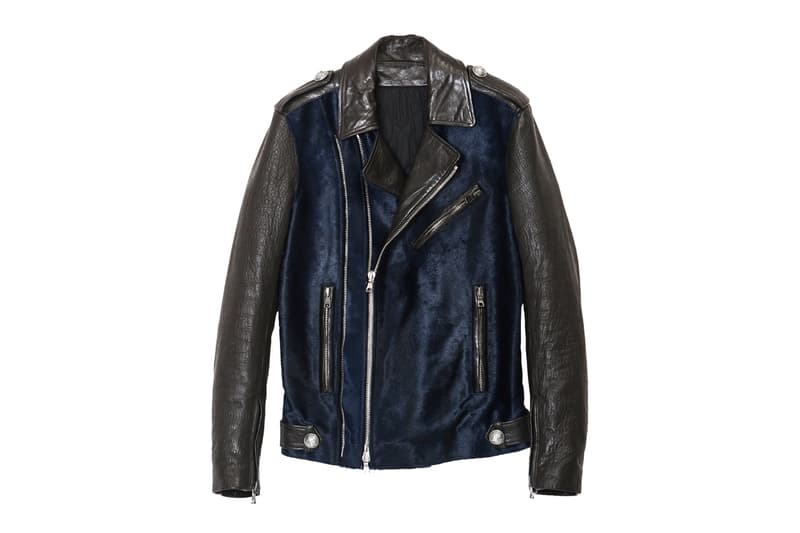 Balmain 2012 秋冬 Double Rider 皮革外套