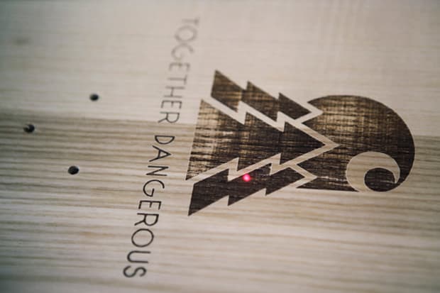 Carhartt WIP x Waara Skateboards CRUISER BOARD 手工製別注交通板